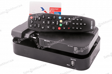 Комплект цифровых приставок HD на два телевизора (GS B534M + GS C592) Триколор ТВ